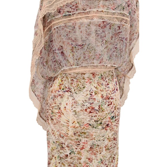 Soft Surroundings Althea Dress size 14P Petites 2-Piece Maxi Slip Romantic Lace - Picture 5 of 15